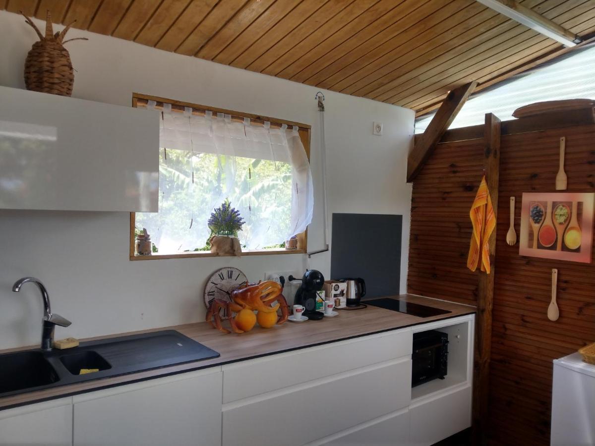 S'Cale Tropikal - Gite Cosy Avec Piscine Privee Petit-Canal Экстерьер фото